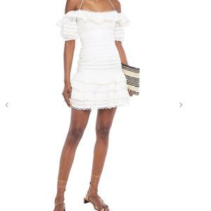 Zimmermann Allia cold shoulder dress